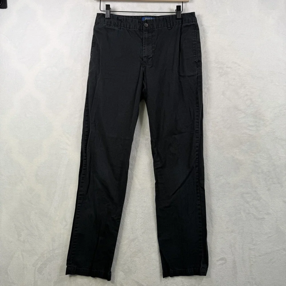 Polo Ralph Lauren Navy Blue Chino Pants Boys Size 18